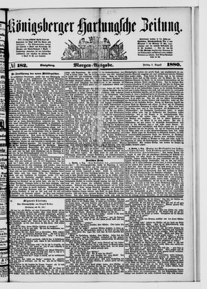 Königsberger Hartungsche Zeitung vom 06.08.1880
