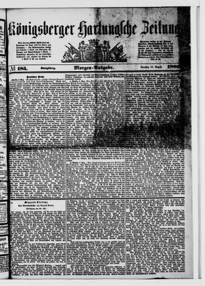 Königsberger Hartungsche Zeitung vom 10.08.1880