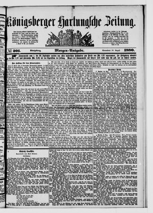 Königsberger Hartungsche Zeitung vom 28.08.1880