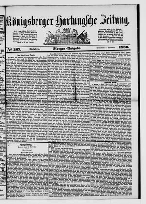 Königsberger Hartungsche Zeitung vom 04.09.1880