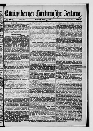 Königsberger Hartungsche Zeitung vom 09.05.1881