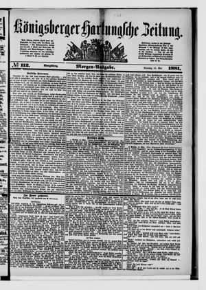 Königsberger Hartungsche Zeitung vom 15.05.1881