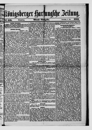Königsberger Hartungsche Zeitung vom 19.05.1881