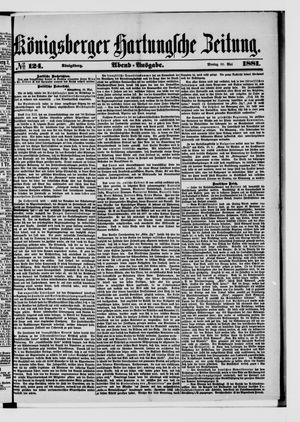 Königsberger Hartungsche Zeitung vom 30.05.1881