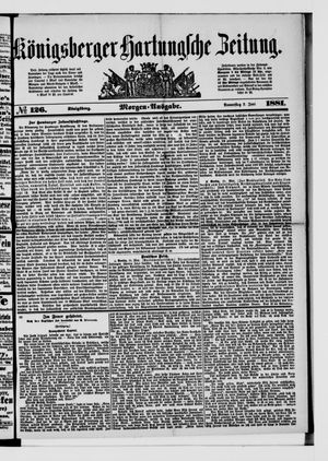 Königsberger Hartungsche Zeitung vom 02.06.1881