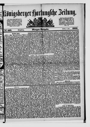 Königsberger Hartungsche Zeitung vom 03.06.1881