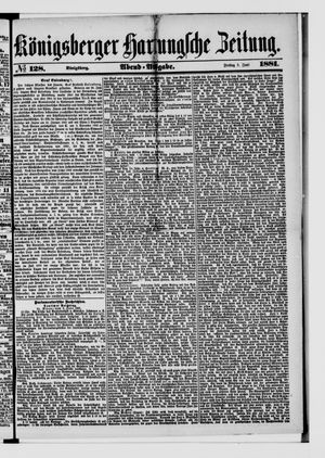 Königsberger Hartungsche Zeitung vom 03.06.1881