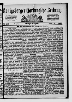 Königsberger Hartungsche Zeitung vom 05.06.1881