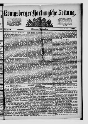 Königsberger Hartungsche Zeitung vom 12.06.1881