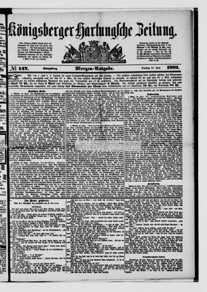 Königsberger Hartungsche Zeitung vom 28.06.1881