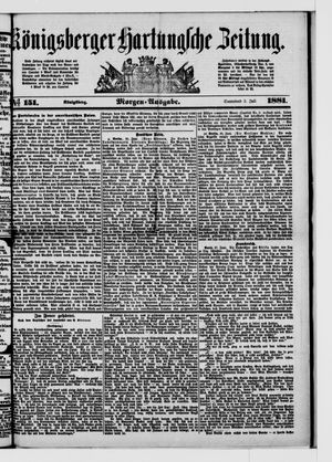 Königsberger Hartungsche Zeitung vom 02.07.1881