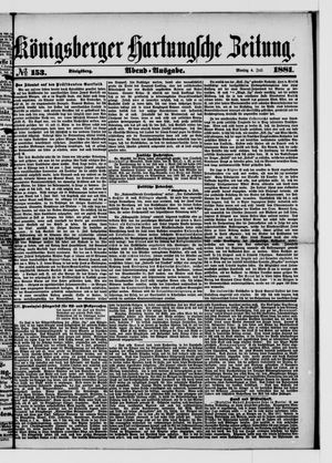 Königsberger Hartungsche Zeitung vom 04.07.1881