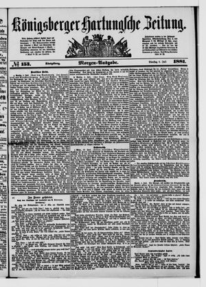 Königsberger Hartungsche Zeitung on Jul 5, 1881