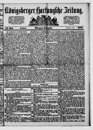 Königsberger Hartungsche Zeitung vom 06.07.1881