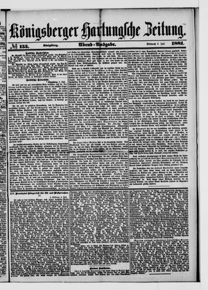 Königsberger Hartungsche Zeitung vom 06.07.1881