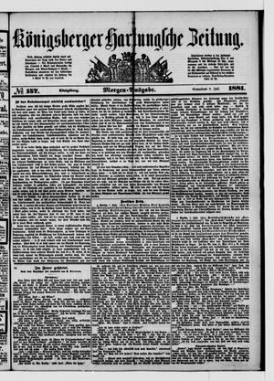 Königsberger Hartungsche Zeitung vom 09.07.1881