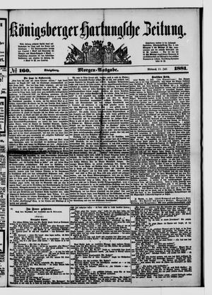 Königsberger Hartungsche Zeitung vom 13.07.1881