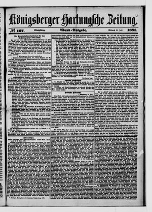 Königsberger Hartungsche Zeitung vom 20.07.1881