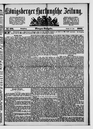 Königsberger Hartungsche Zeitung vom 26.07.1881