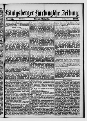Königsberger Hartungsche Zeitung vom 26.07.1881