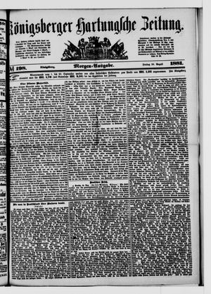 Königsberger Hartungsche Zeitung vom 26.08.1881