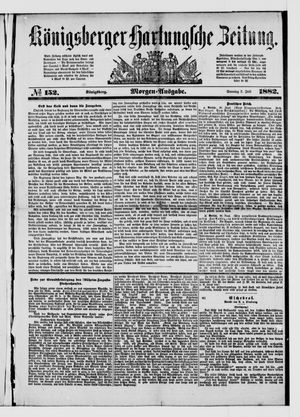 Königsberger Hartungsche Zeitung vom 02.07.1882