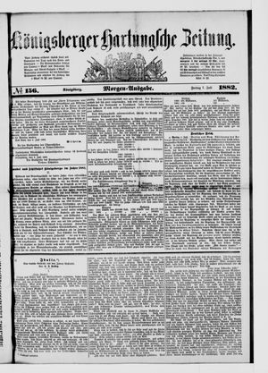 Königsberger Hartungsche Zeitung vom 07.07.1882