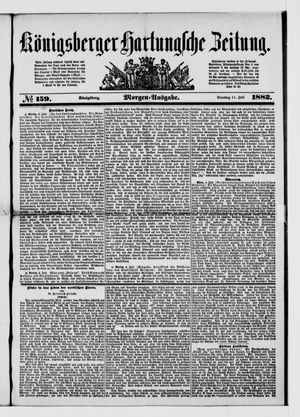 Königsberger Hartungsche Zeitung vom 11.07.1882