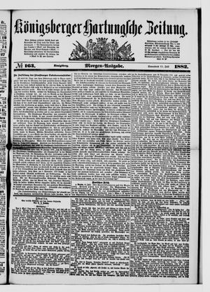 Königsberger Hartungsche Zeitung on Jul 15, 1882