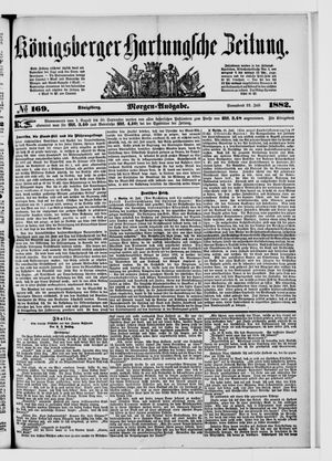 Königsberger Hartungsche Zeitung vom 22.07.1882