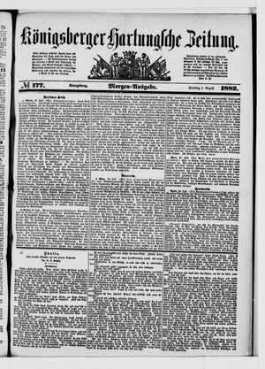 Königsberger Hartungsche Zeitung on Aug 1, 1882