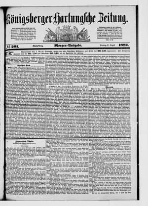 Königsberger Hartungsche Zeitung vom 29.08.1882