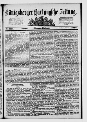Königsberger Hartungsche Zeitung vom 02.09.1882