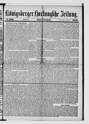 Königsberger Hartungsche Zeitung vom 16.11.1882