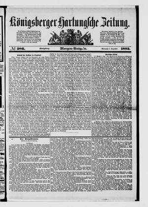 Königsberger Hartungsche Zeitung vom 06.12.1882