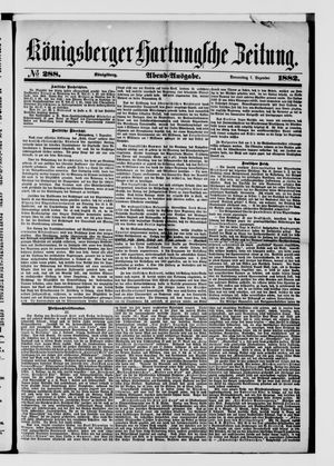 Königsberger Hartungsche Zeitung vom 07.12.1882