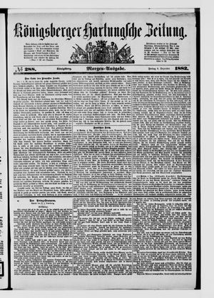 Königsberger Hartungsche Zeitung vom 08.12.1882