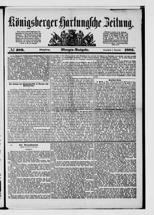 Königsberger Hartungsche Zeitung vom 09.12.1882