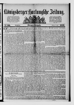 Königsberger Hartungsche Zeitung on Apr 27, 1883