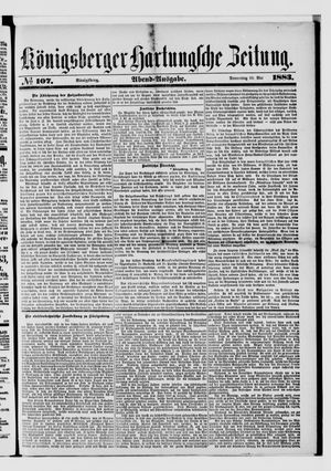 Königsberger Hartungsche Zeitung vom 10.05.1883