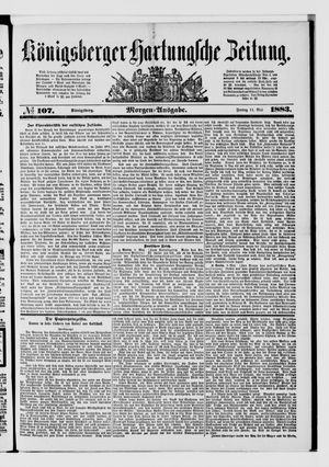 Königsberger Hartungsche Zeitung on May 11, 1883