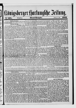 Königsberger Hartungsche Zeitung on May 11, 1883