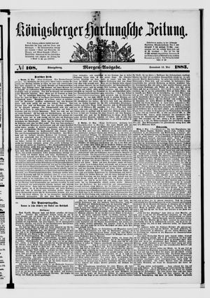 Königsberger Hartungsche Zeitung vom 12.05.1883