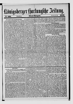 Königsberger Hartungsche Zeitung on May 22, 1883