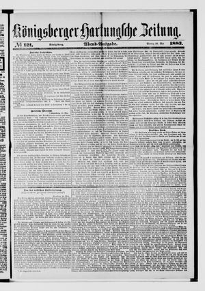 Königsberger Hartungsche Zeitung vom 28.05.1883
