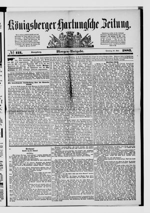 Königsberger Hartungsche Zeitung vom 29.05.1883
