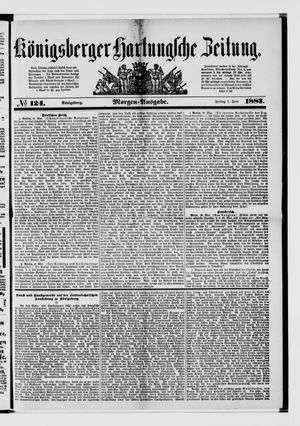 Königsberger Hartungsche Zeitung vom 01.06.1883