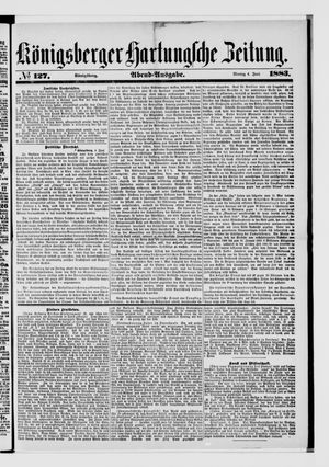 Königsberger Hartungsche Zeitung vom 04.06.1883