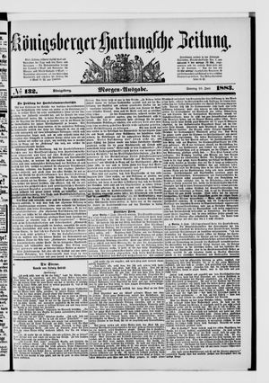 Königsberger Hartungsche Zeitung vom 10.06.1883