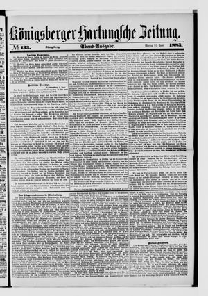 Königsberger Hartungsche Zeitung vom 11.06.1883
